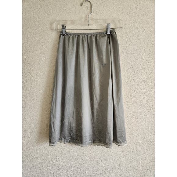 Vintage 90's Givenchy Underdressing Slip Monogram Skirt- Medium - Picture 2 of 8